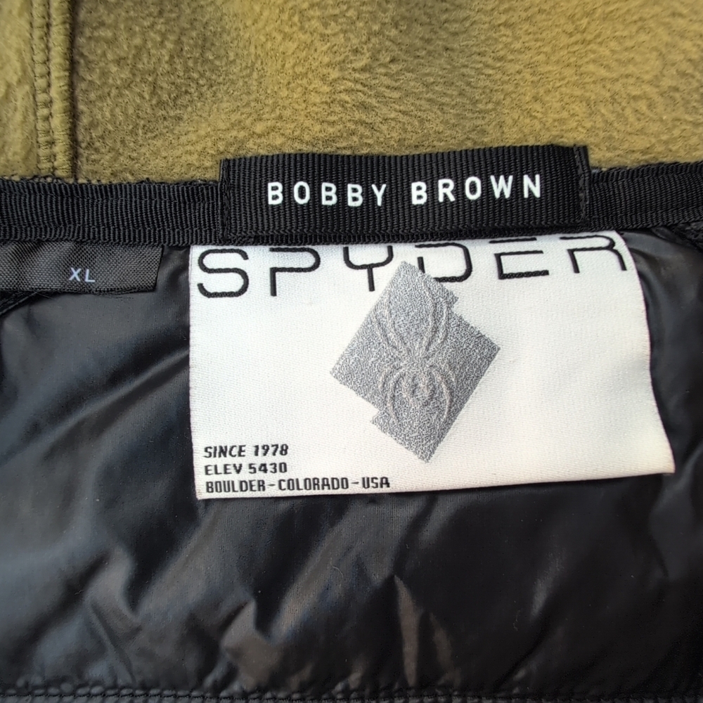 Spyder Jacket Mens Extra Large Hybrid Anorak Lightweight Insulated Outdoors - Picture 4 of 10